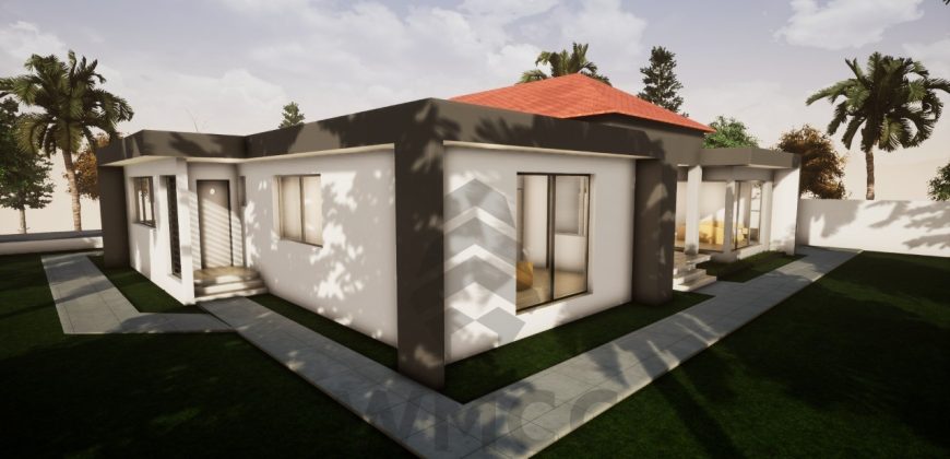Modern Farmhouse with Three Bedrooms