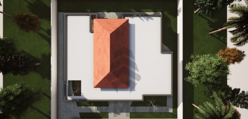 Modern Farmhouse with Three Bedrooms